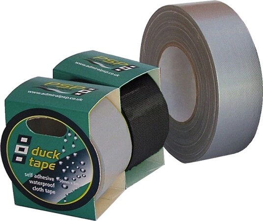 PSP Ducktape hvit 50 mm 5 m