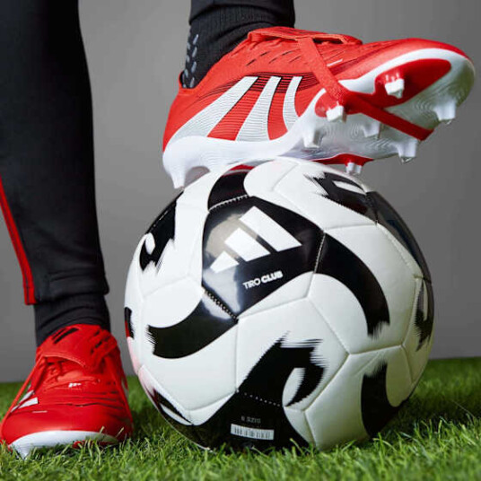Adidas Predator League FT FG/MG Lucid Red/Cloud White/Core Black 42