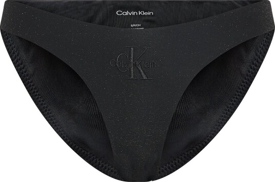 Calvin Klein Monologo Shine Swim Dipped Bikin BLACK M