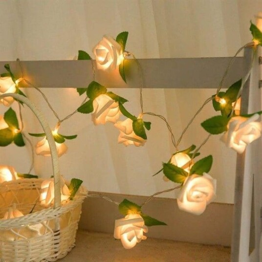 Belysning LED-sløyfe roser Belysning LED-sløyfe roser
