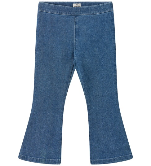 COPENHAGEN COLORS Lt. Blue Indigo Washed Jeggings W. Flare- Super Stretch 104