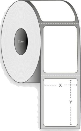Capture - Polyester - Permanet Adhesiv - Hvit - 38 X 19 Mm 67420 Etikett(Er) (10 Rull(Er) X 6742 Merkelapper
