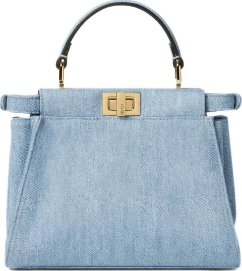 Fendi Dame Vesker Blå ONE SIZE,
