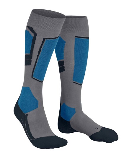 Falke  Men's SK4 Knee-High Socks M.grey Mel 46-48