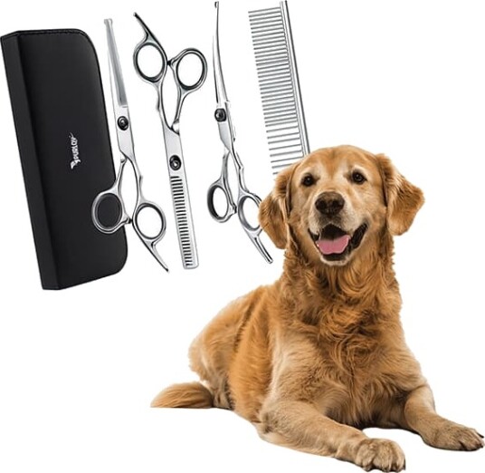 Hundeklippersett Med Saks Hundeklippersett Med Saks