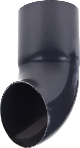 Plastmo vanntut Ø90mm sort black