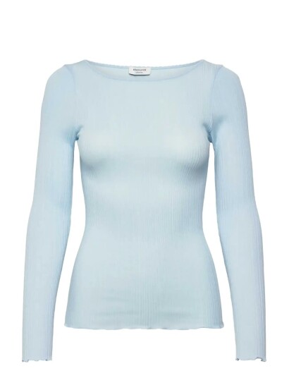 Rosemunde Rwjudy Ls Boatneck T Shirt Blue M