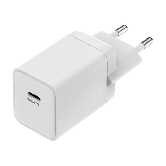 DACOTA PLATINUM 45 W GAN USB-C HURTIGLADER 1 PORT, HVIT