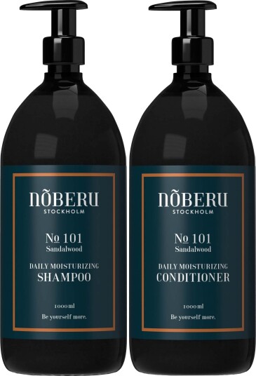 Nõberu of Sweden Treatment Bundle Shampoo 1000 ml & Conditioner 1000 Nõberu of Sweden Treatment Bundle Shampoo 1000 ml & Conditioner 1000