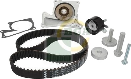 Registerreimsett med vannpumpe BGA TB7320CPK-2