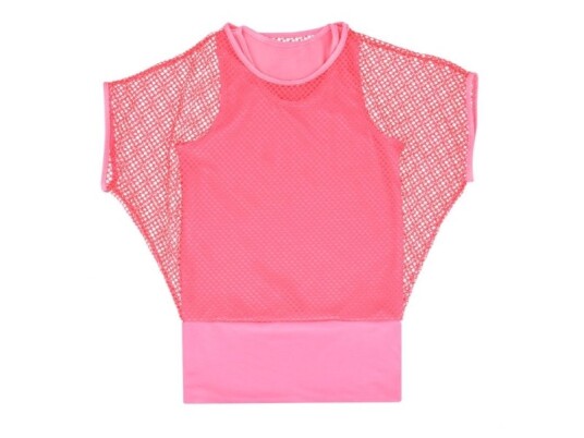 Neon Pink Netbluse Neon Pink Netbluse