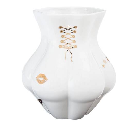 Jonathan Adler Gilded Kiki's Derrière vase