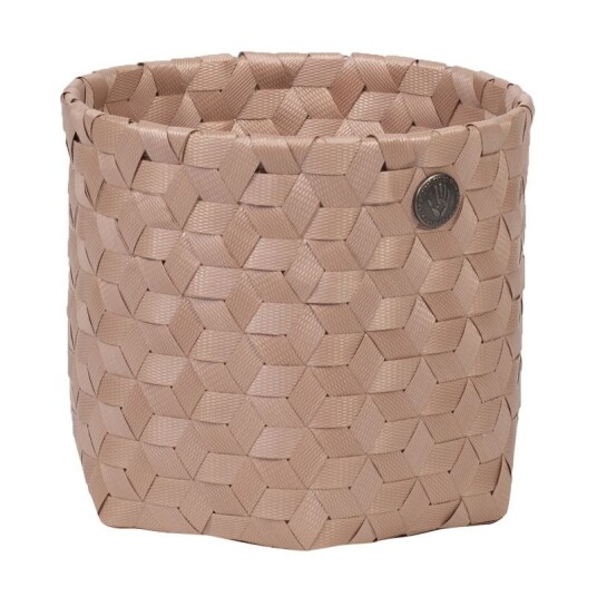 Handed By Kurv Copper-Blush Rund H16cm