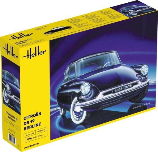 Heller 1/16 Citroen DS 19 Berline Heller 1/16 Citroen DS 19 Berline