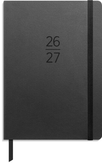 Grieg Studentkalender Grieg A5 myk 26/27 sort