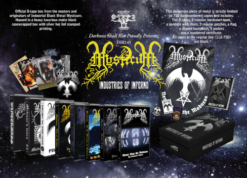 Mysticum  Industries Of Inferno  Limited Box Set  Kassett