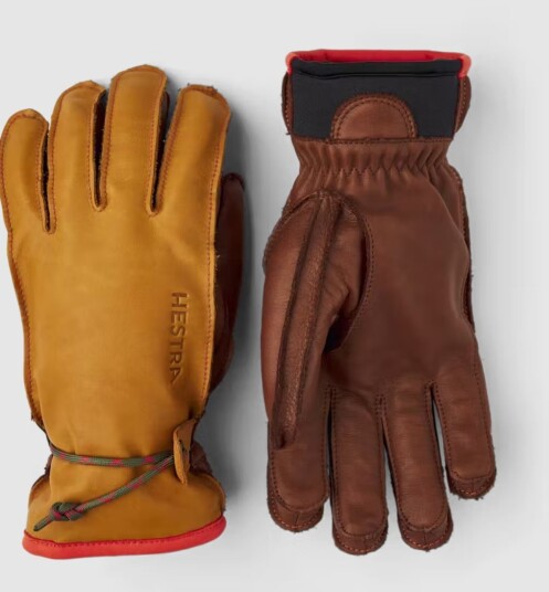 Hestra Wakayama 5 finger Cork & brown 6