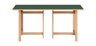 Moebe Rektangulært Spisebord 160x90 Grønn