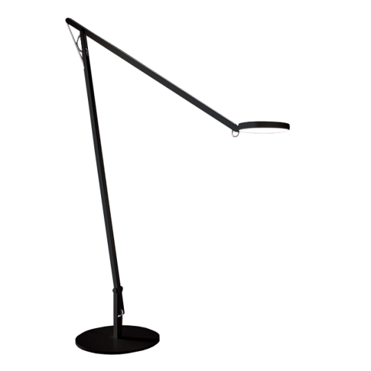 Rotaliana - String XL Gulvlampe Svart/Sølv Strikk
