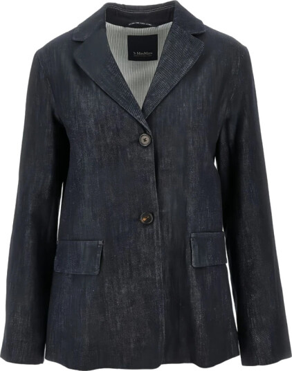 Max Mara Dame Jakker Blå S,