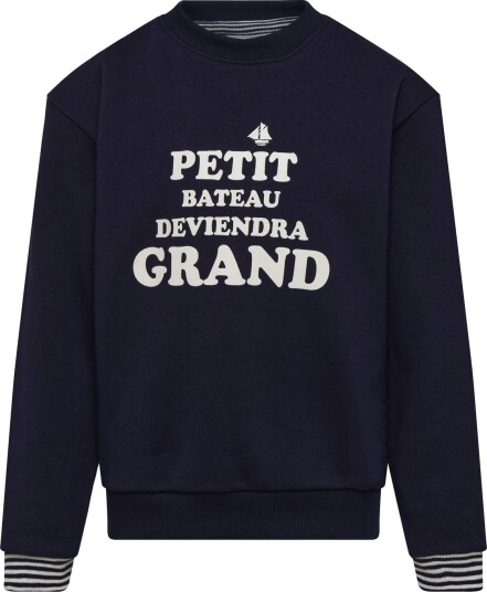 Petit Bateau Sweat Shirts   Navy   110