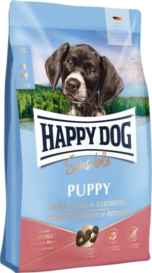 Happy Dog Supreme Sensible Puppy Kylling Laks Og Potet 10 kg