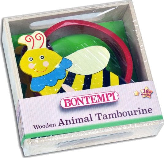 Bontempi Tamburin Med Bjeller Treleke