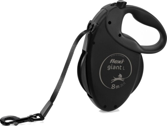 Flexi Giant L Automatisk Hundebånd 8m Svart Flexi Giant L Automatisk Hundebånd 8m Svart
