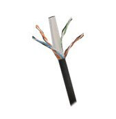 Alantec - Samlet Kabel - 305 M - Utp - Cat 6E - Utendørs Solid - Svart