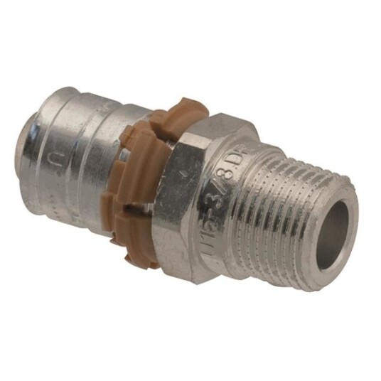 Uponor 1878147 Presskobling utvendig gjenge 50 x 40 mm G1 1/2 Installasjon
