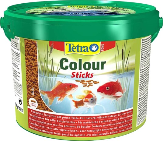 Tetra Pond Colour 10L Sticks Tetra Pond Colour 10L Sticks