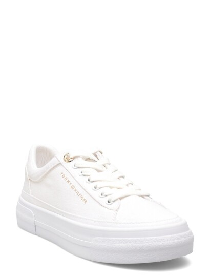 Tommy Hilfiger Th Foxing Platform Canvas White 41 Tommy Hilfiger Th Foxing Platform Canvas White 41