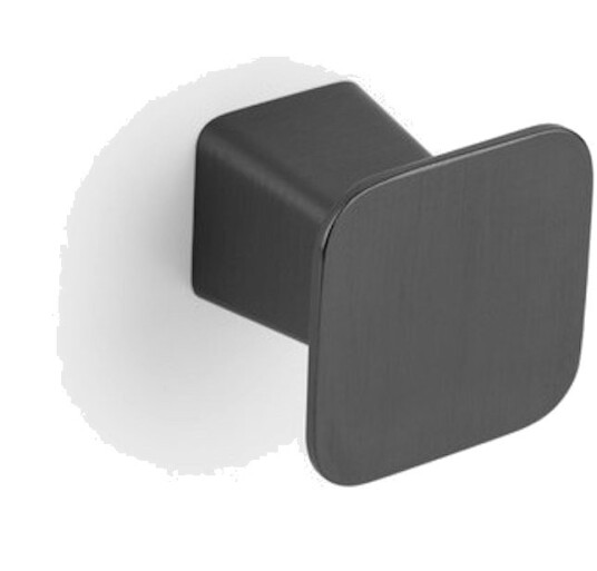 Knott Beslag Design Prisme Sort Matt