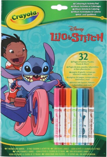 Crayola Coloring & Activity Book Lilo & Stitch Multi/Patterned One Size