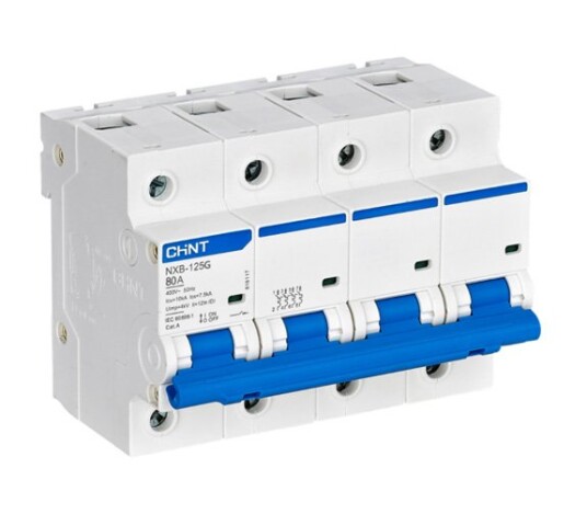 Chint Automatsikring 4-pol 100A D-Kar NXB-125G