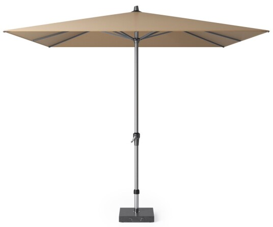 Platinum Riva parasoll Taupe/grå exkl. parasollfot 2,75 x 2,75 m Natur