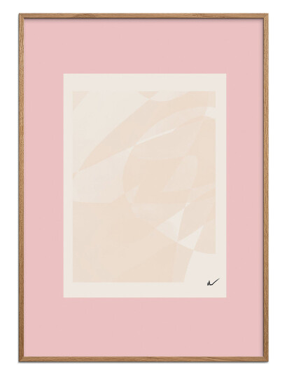Poster & Frame N. Atelier - Rouge I - Multi/patterned - 50X70CM