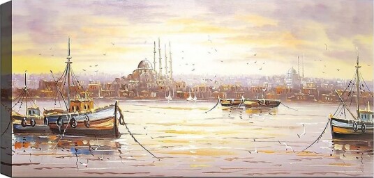 Canvasbilde YTY Buildings & Cityscapes Flerfarget 120x50 cm Canvasbilde YTY Buildings & Cityscapes Flerfarget 120x50 cm