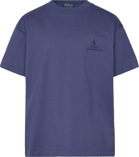 Ralph Lauren Kids Big Fit Cotton Jersey Tee Blue 163 174