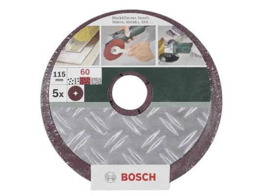 Bosch Slipepapir til Slipetallerken Ø125mm Sett 2609256254