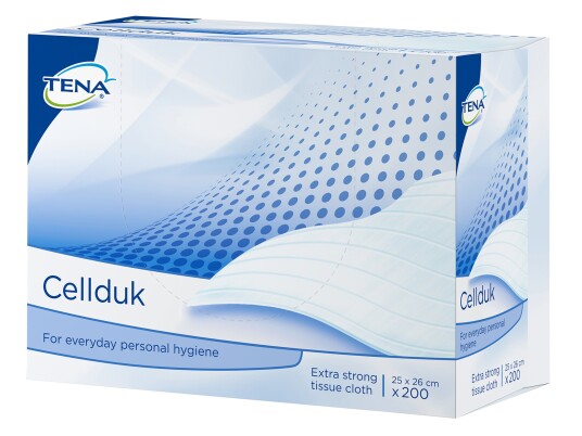 Tena Cellduk 25 x 26 cm 200 stk.