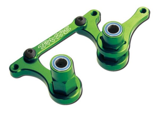 Traxxas 3743G Steering Bellcranks Alu Green Traxxas 3743G Steering Bellcranks Alu Green