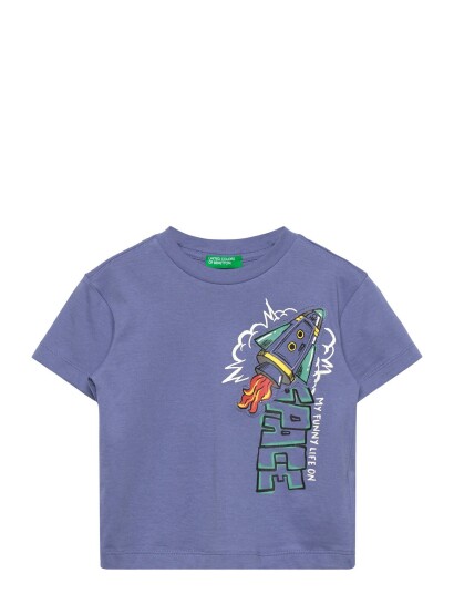 United Colors of Benetton T Shirt Blue 104 United Colors of Benetton T Shirt Blue 104