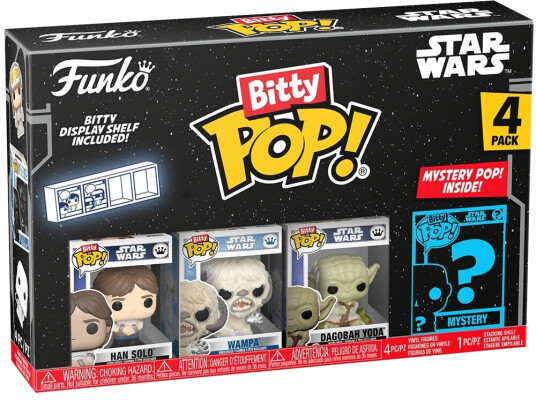 FUNKO Bitty POP!: Star Wars: The Empire Strikes Back S2 Han 4Pack