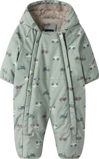 Name It Nbmsnow05 Suit Aop Fo   ICEBERG GREEN   50 56