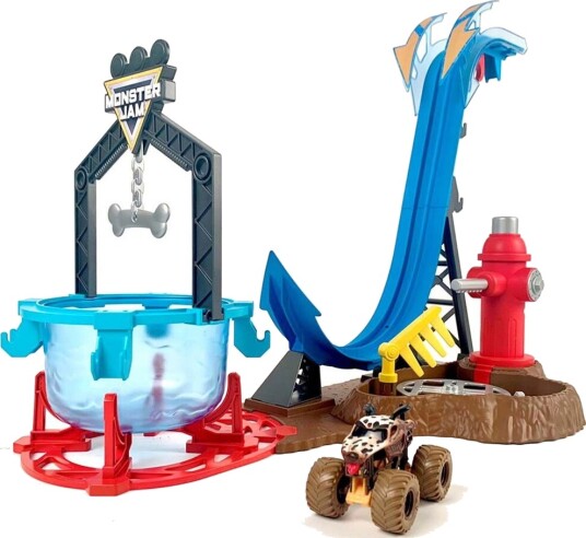 Monster Jam 1:64 Mud Blasters Dunk Tank Playset 6072014