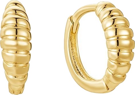 Makeup Mekka Hush Huggie Hoops Gold