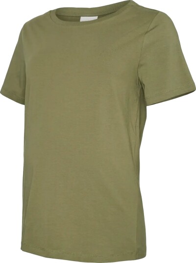 Mamalicious Mlmia Ss Jrs Top 2 P   Khaki green   XXL