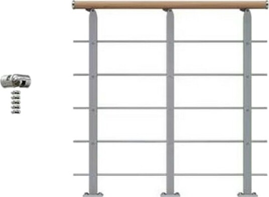 Dolle Gelender Til Repos Design Eik Hvit Oljet Startkit Pearl Grey