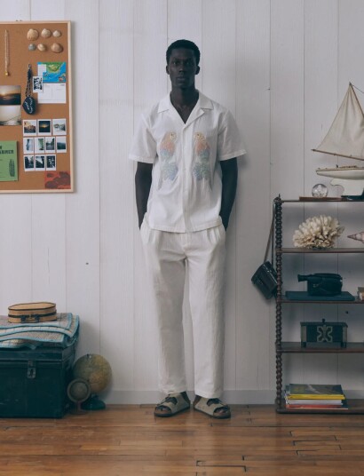 Maison Labiche Morney Parrot   White   XL